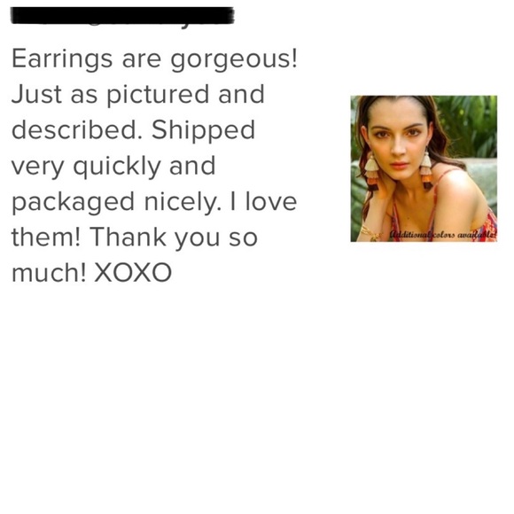 🍒3/$30 New Gradient Multilayer Tassel Earrings - Picture 10 of 10